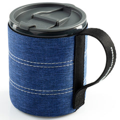 GSI Outdoors Infinity Backpacker Mug otroški lonček s tesnilom 550 ml, modra
