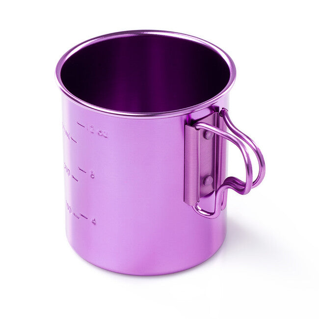 GSI Outdoors Bugaboo Cup aluminijast lonček 414 ml, vijoličen