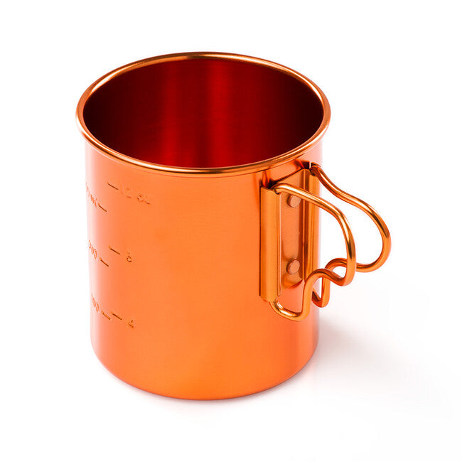 GSI Outdoors Bugaboo Cup aluminijast lonček 414 ml, oranžen