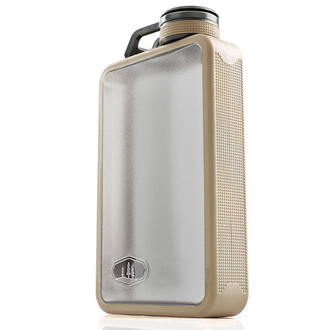 GSI Outdoors Boulder Flask ploskačka, peščena, 177 ml
