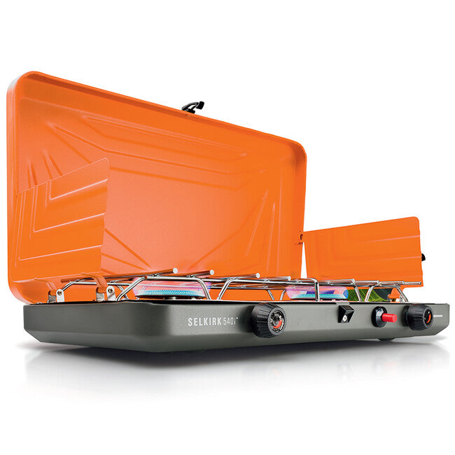 GSI Outdoors Selkirk 540i plinasti štedilnik z dvema gorilnikoma