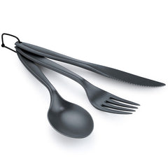 GSI Outdoors Ring Cutlery Set komplet za jedilni pribor, siva