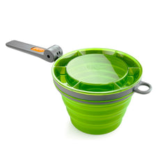 GSI Outdoors Collapsible Fairshare Mug zložljiv lonček, zelena