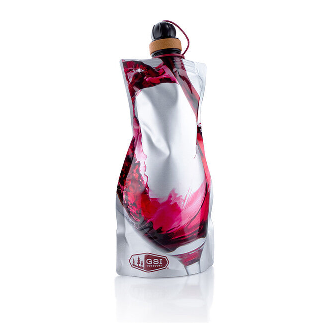 GSI Outdoors Soft Sided Wine Carafe zložljiva karafa za rdečo vino 750 ml