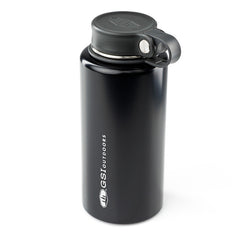 GSI Outdoors Microlite 1000 Twist Thermos Bottle 1L, Black