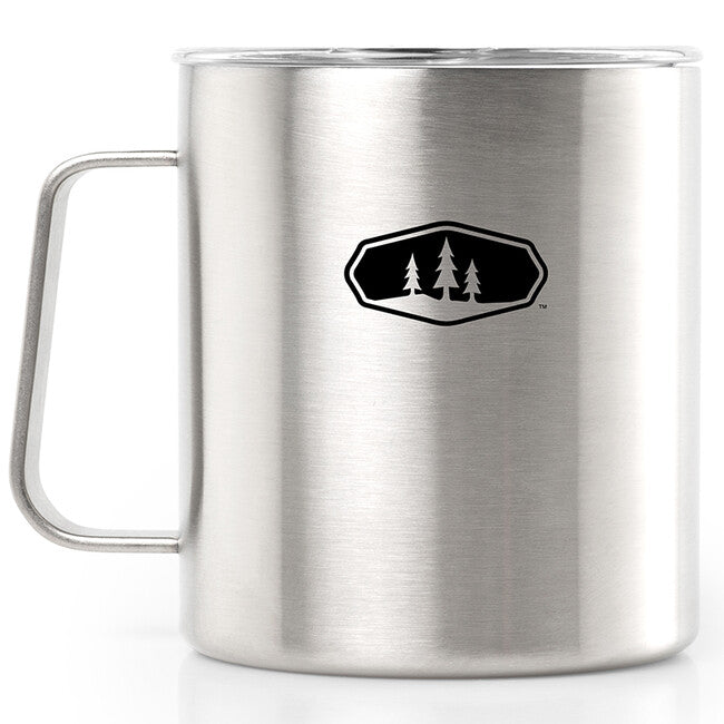 GSI Outdoors Thermos Mug 444 ml, Brushed