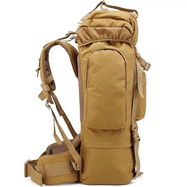 WARAGOD Soldat assault XL nahrbtnik 65l, črn
