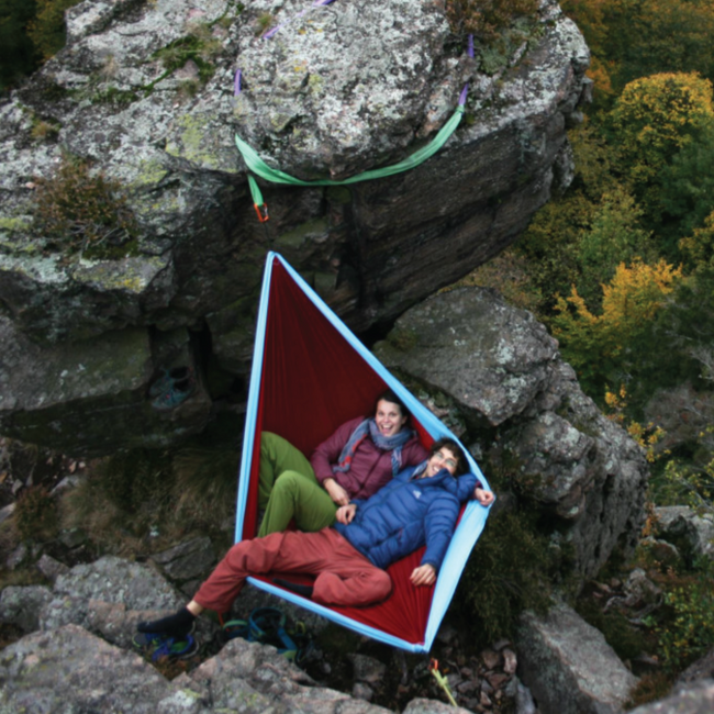 Ticket to the Moon Compact Hammock, Blue