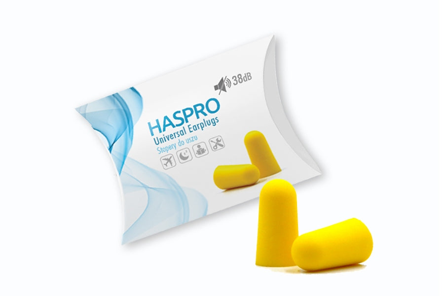 HASPRO 1P čepki za ušesa, rumeni