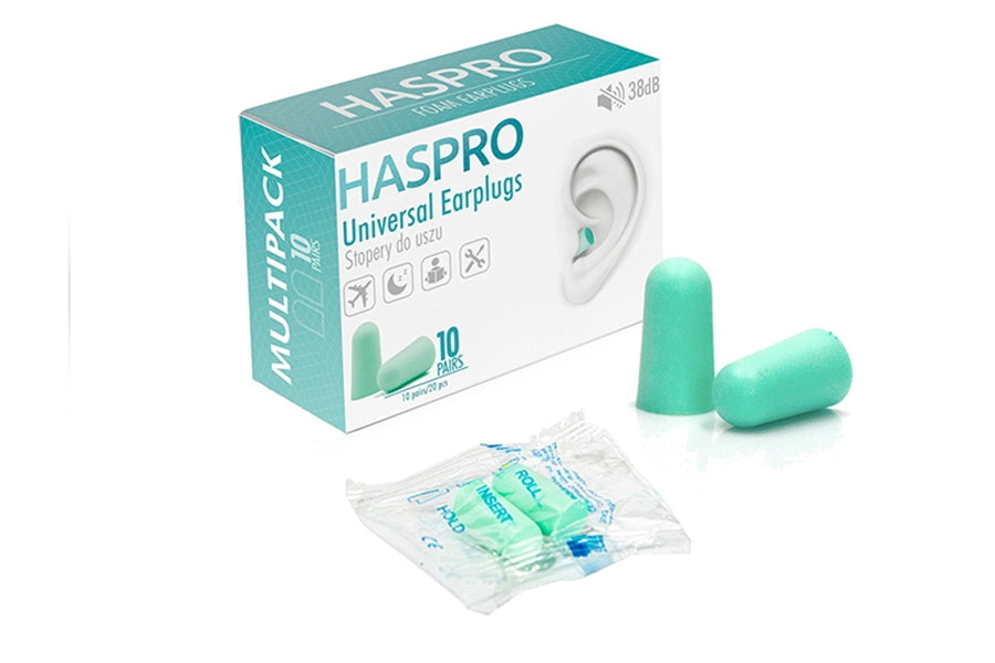 HASPRO MULTI10 štuple do ušesa, mentolove