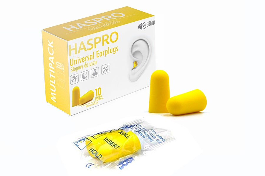 HASPRO MULTI10 čepki za ušesa, rumeni
