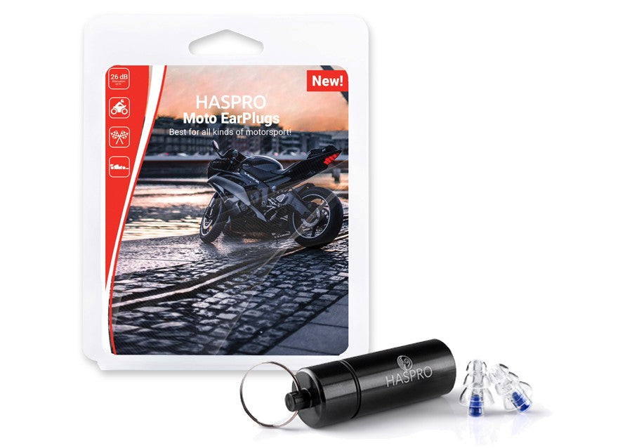 HASPRO čepki do ušes na motorju
