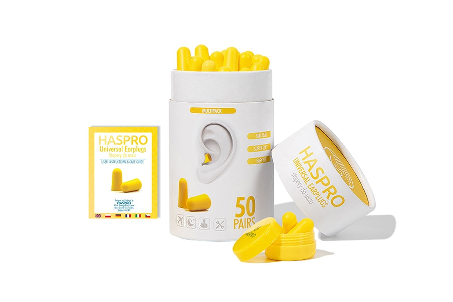 HASPRO TUBE50 čepki za ušesa, rumeni