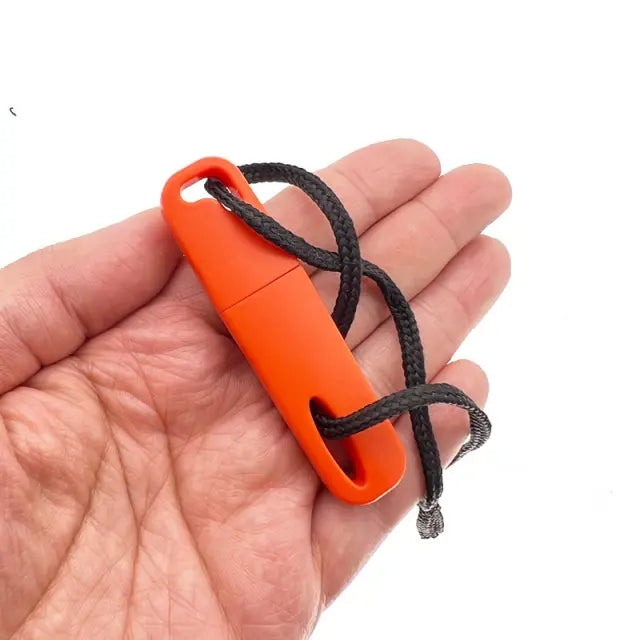 DRAGOWA Tactical Flint napanostno kresilo magnezijevo, oranžno