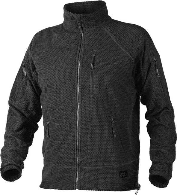 Helikon-Tex Alpha Tactical flisasti pulover, črna