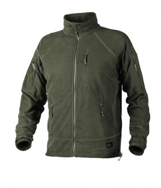 Helikon-Tex Alpha Tactical flisasti pulover, olivno zelena