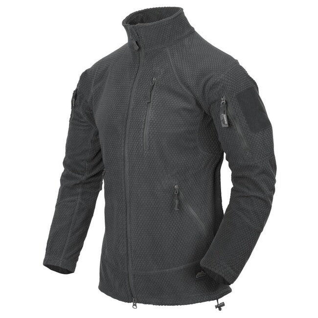 Helikon-Tex Alpha Tactical flisasta jakna 630g, senca siva