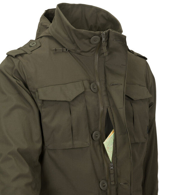 Helikon-Tex COVERT M-65 jakna, črna
