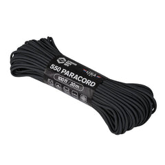Helikon-Tex 550 Paracord (100 čevljev), črn