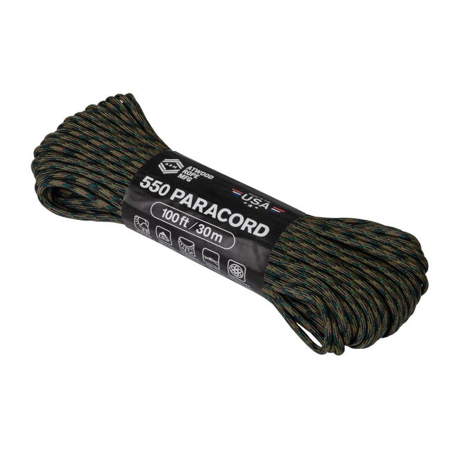 Helikon-Tex 550 Paracord, Woodland (100 čevljev)