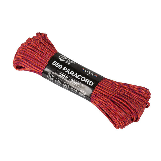 Helikon-Tex 550 Paracord, ki szaminja barvo, Blood Moon (100 čevljev)