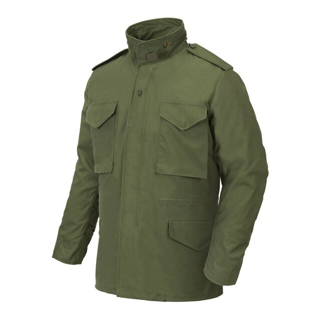 Helikon-Tex M65 μπουφάν NyCo Sateen, λαδί-πράσινο