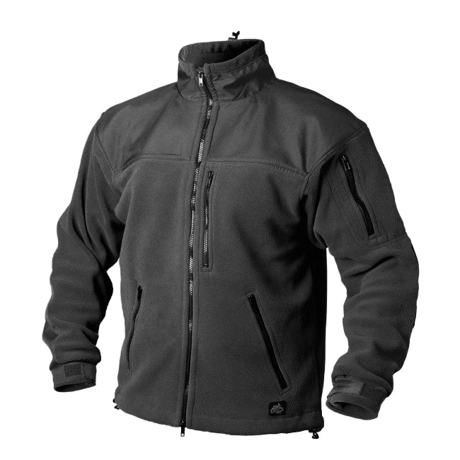 Helikon-Tex Classic Army flisasti okrepljeni softshell jakna, črna