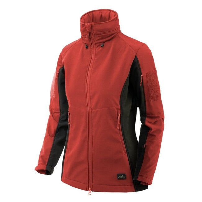 Helikon-Tex Women's GUNFIGHTER Jacket, Crimson Sky/Black