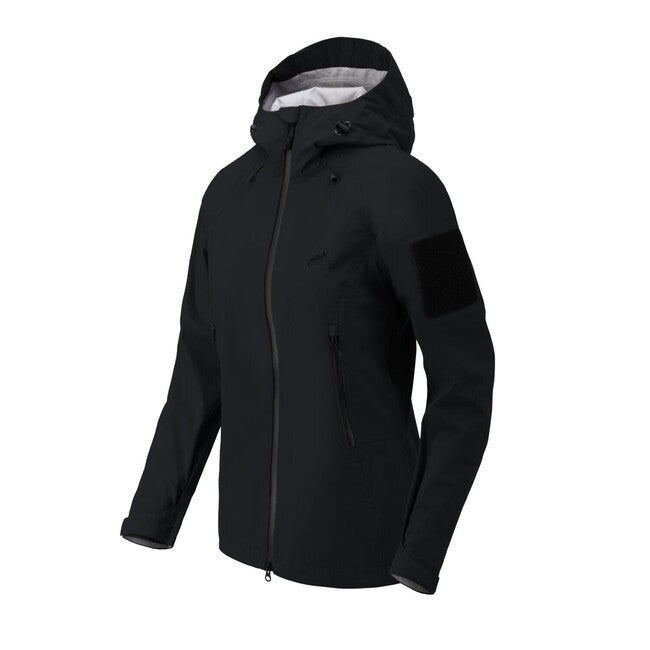 Helikon-Tex SQUALL Hardshell jakna ženski TorrentStretch, črna