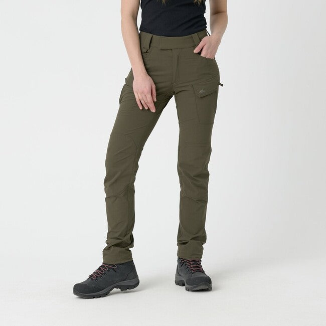 Helikon-Tex VersaStretch hlače za na prostem, taktične, ženski, taiga green