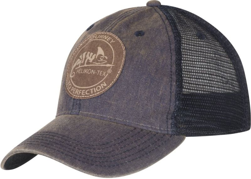 Helikon-Tex Trucker kapa Dirty Washed Cotton, mornarsko modra