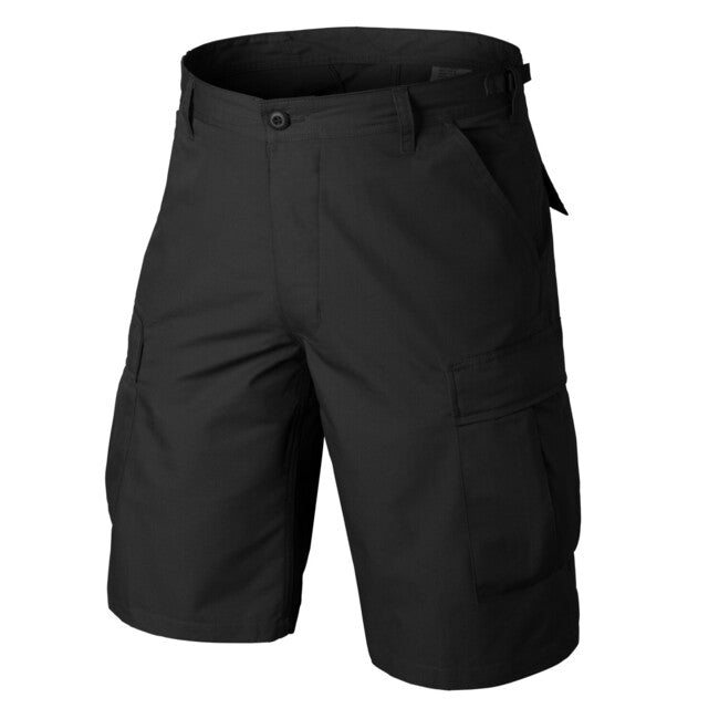 Helikon-Tex BDU črne kratke hlače PolyCotton Ripstop