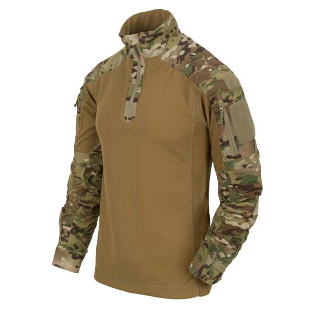 Helikon-Tex MCDU Combat Shirt spodnja majica taktična NyCo Ripstop, multicam/coyote