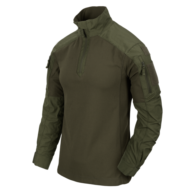 Helikon-Tex MCDU Combat Shirt spodnja majica NyCo Ripstop, olivno zelena