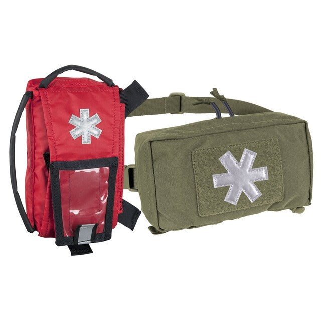 Helikon-Tex Modular Individual First Aid Kit Pouch, Cordura, Adaptive Green