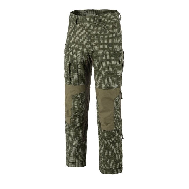 Helikon-Tex MCDU hlače, Desert Night Camo / olivno zelene