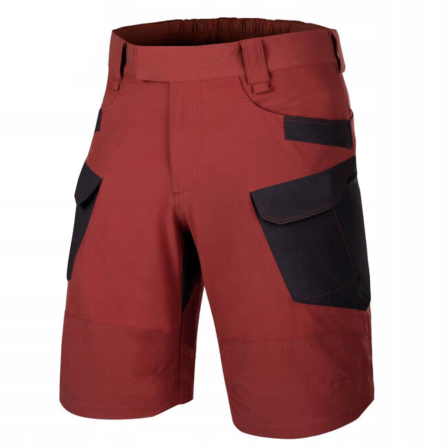 Helikon-Tex OTS 11" kratke hlače VersaStrecth taktične Versa Strecth Lite, Crimson Sky / črne