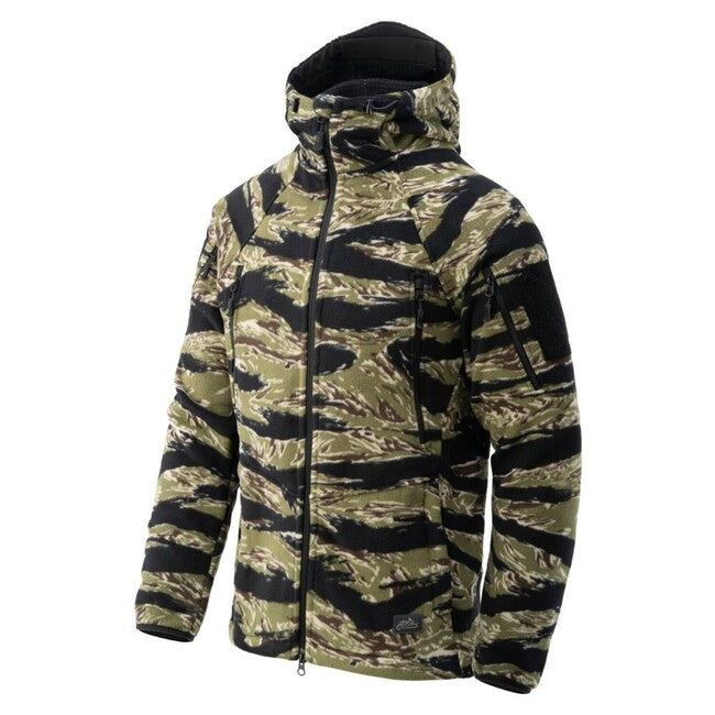 Helikon-Tex Patriot Mk 2 Hybrid Fleece flisasti pulover, Tiger Stripe