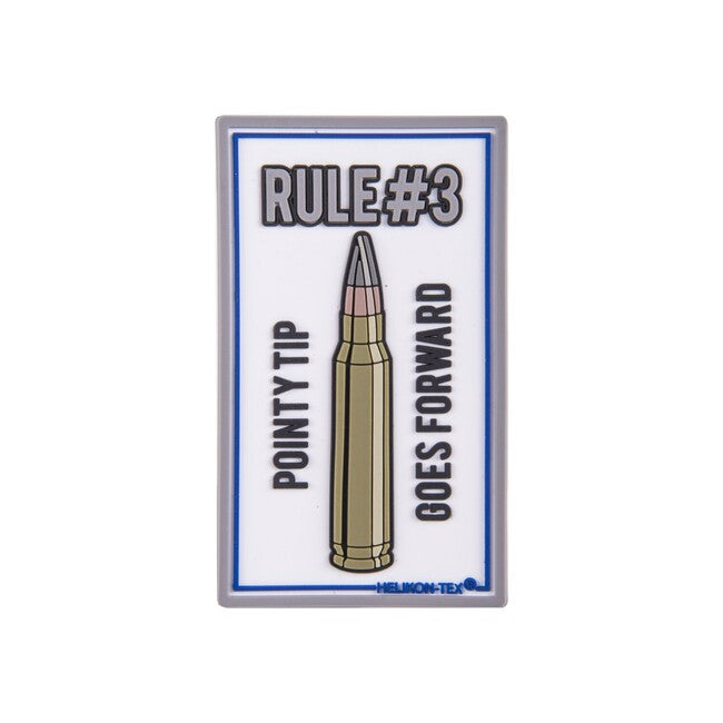 Helikon-Tex Rule#3 Patch 3", PVC, White