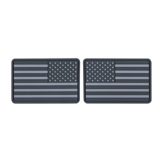 Helikon-Tex USA Small Flag PVC, Grey (set - 2pcs.)