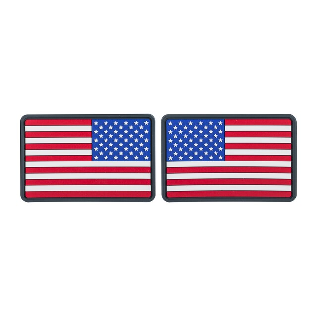 Helikon-Tex USA Small Flag Set 2pcs, PVC, True Colors, 2 pieces