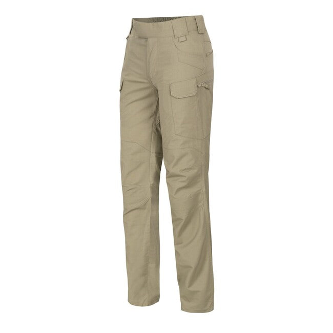 Helikon-Tex UTP Resized mestske hlače ženski taktične PolyCotton Ripstop, khaki