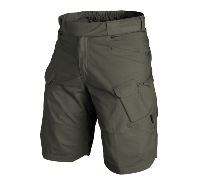 Helikon-Tex UTS krátke taktické nohavice 11'' - PolyCotton Stretch Ripstop - Taiga Green