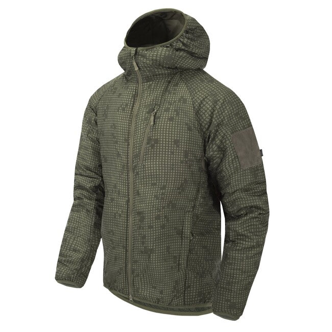 Helikon-Tex WOLFHOUND jakna s kapuco Climashield Apex, Desert Night Camo