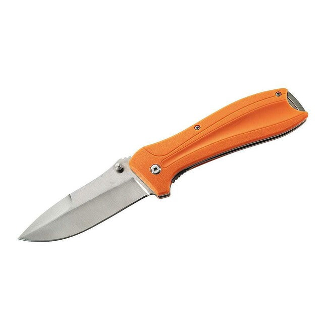 Herbertz Einhandmesser moški žepni nož 7cm, oranžen, plastičen