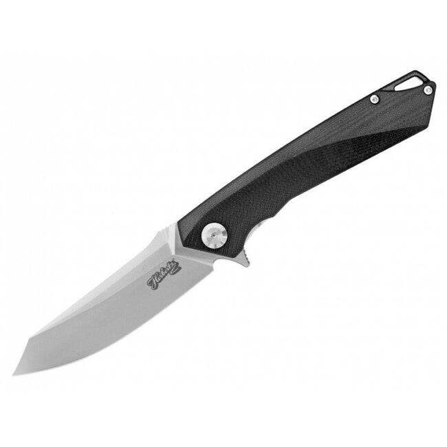 Herbertz G10 D2 žepni nož, 8,5cm, črna