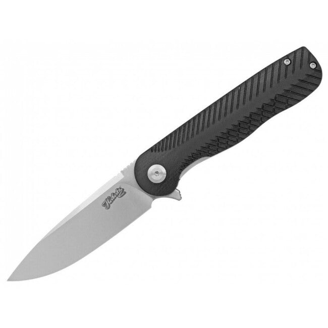 Herbertz G10 D2 žepni nož 9cm, črna