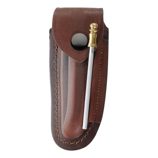 Herbertz usnjeni tok 14 cm, rjav