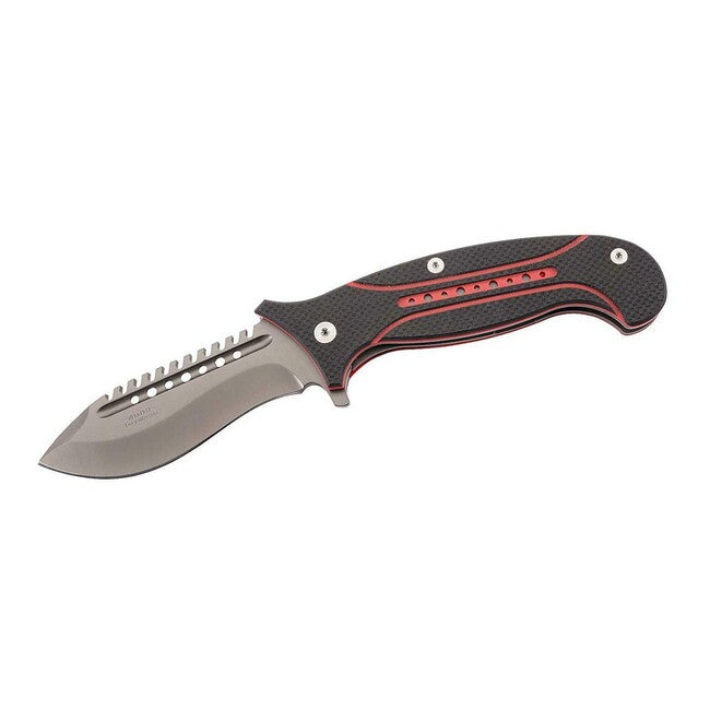 Herbertz TOP-Collection Single-Hand Pocket Knife 10cm, G10, Black-Red