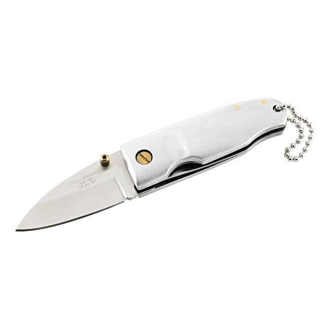 Herbertz žepni nož, nerjaveče jeklo, aluminijast, 5,5 cm